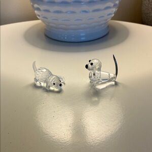 Vintage Swarovski Dog Figurine Collectibles